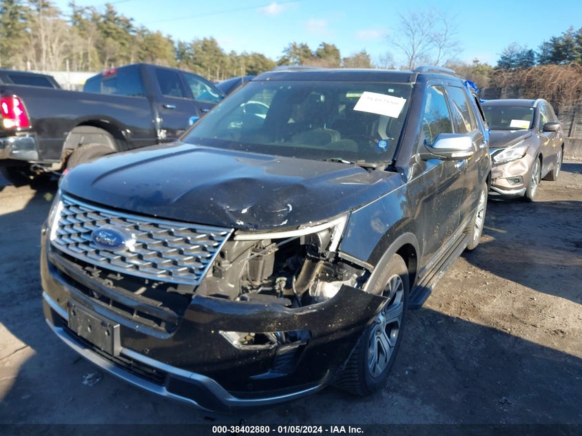 VIN 1FM5K8HT9JGA74793 2018 FORD EXPLORER PLATINUM