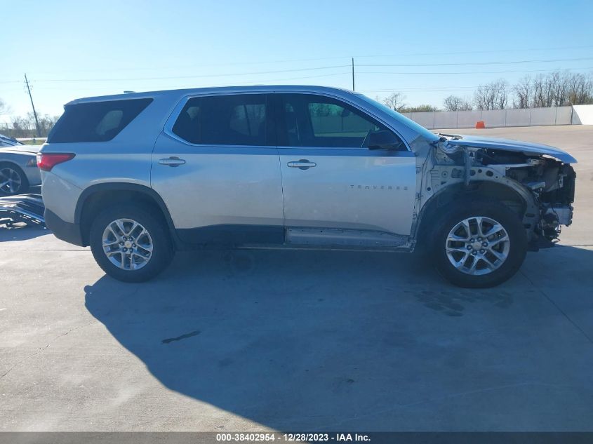 2018 CHEVROLET TRAVERSE LS - 1GNERFKWXJJ137983