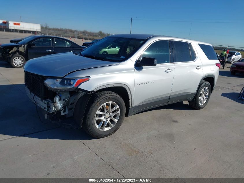 2018 CHEVROLET TRAVERSE LS - 1GNERFKWXJJ137983