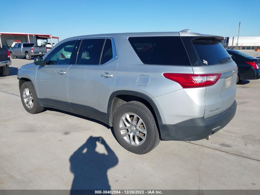 2018 CHEVROLET TRAVERSE LS - 1GNERFKWXJJ137983
