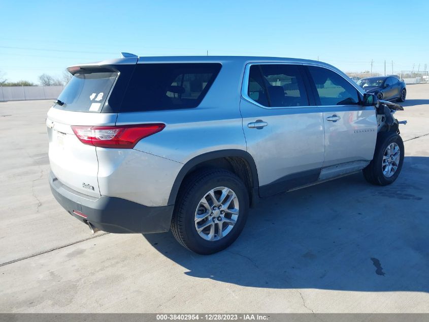 2018 CHEVROLET TRAVERSE LS - 1GNERFKWXJJ137983