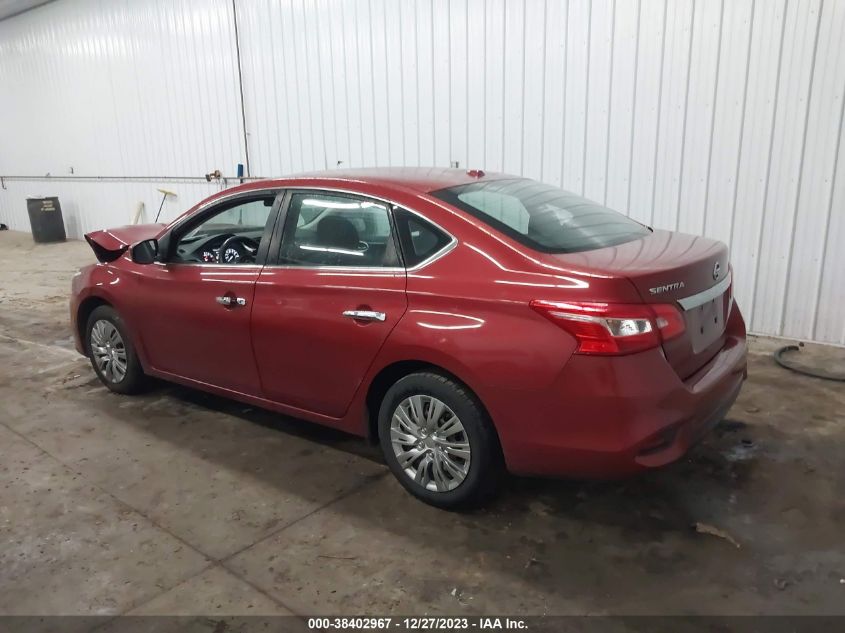 2017 NISSAN SENTRA SV - 3N1AB7AP6HL669927