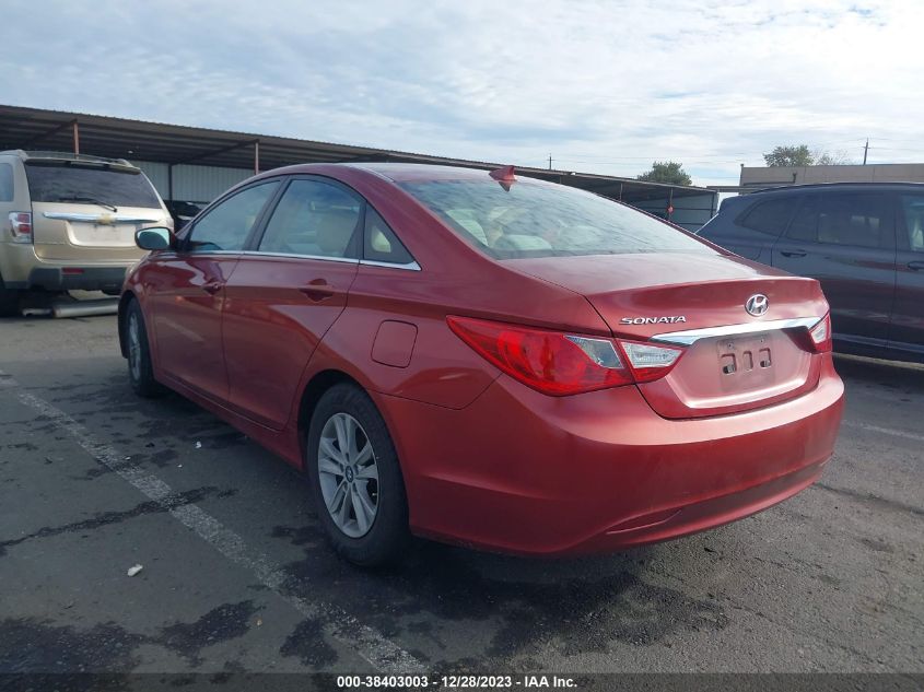 2013 HYUNDAI SONATA GLS - 5NPEB4AC2DH537574