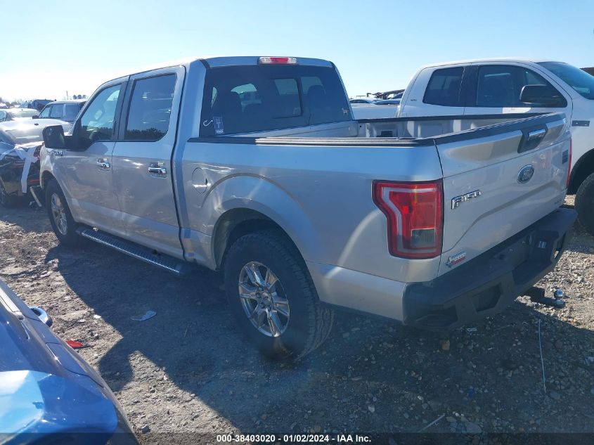 2015 FORD F-150 XLT - 1FTEW1CF0FKD77077