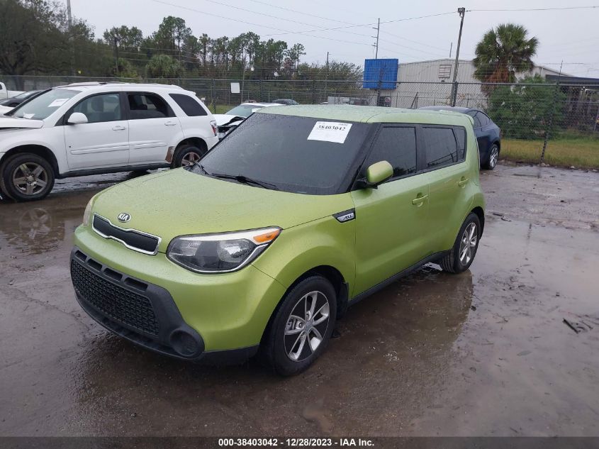 2016 KIA SOUL - KNDJN2A20G7854649
