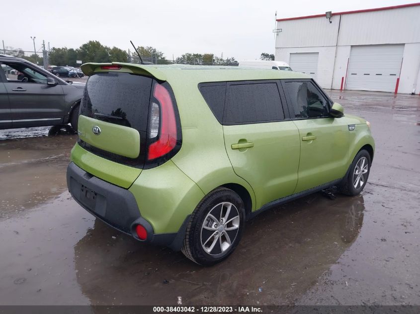 2016 KIA SOUL - KNDJN2A20G7854649