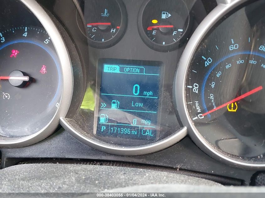 2014 CHEVROLET CRUZE 1LT AUTO - 1G1PC5SBXE7272094