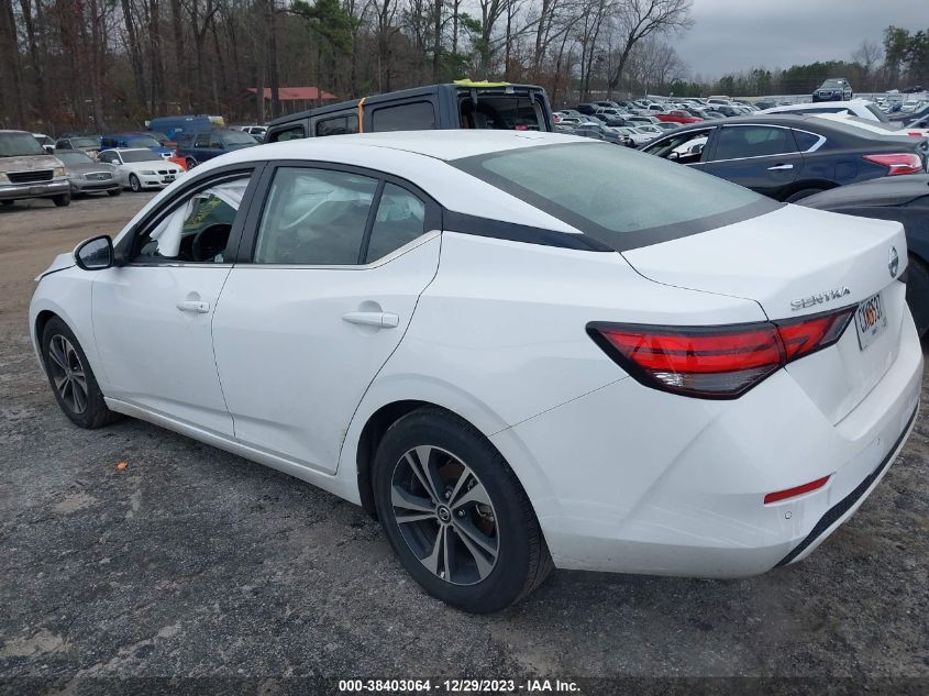 2022 NISSAN SENTRA SV - 3N1AB8CV1NY292424