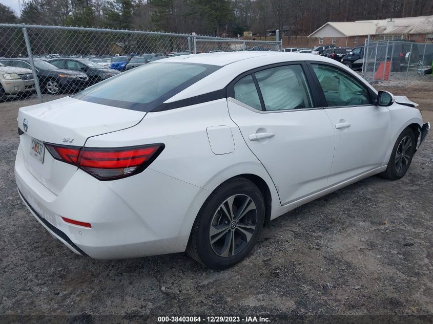 2022 NISSAN SENTRA SV - 3N1AB8CV1NY292424