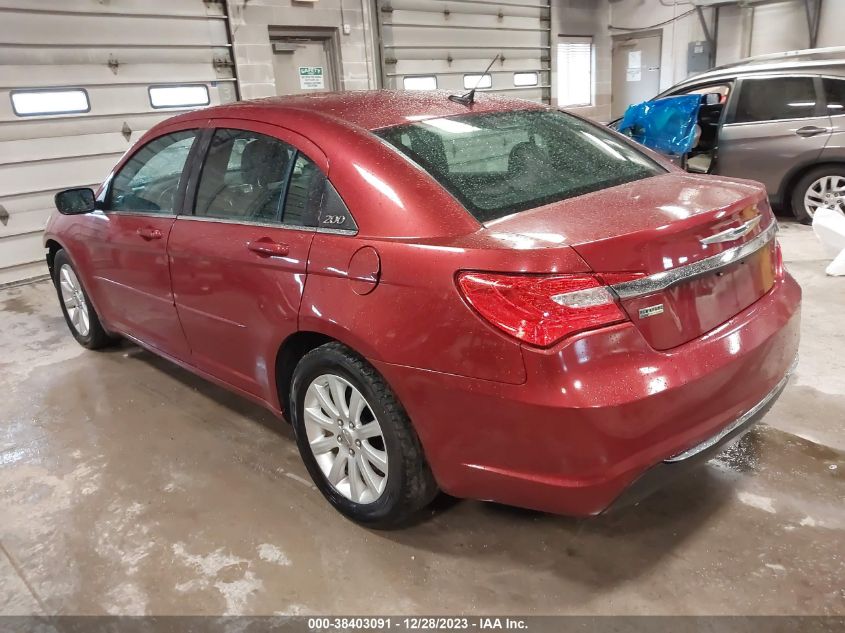 2013 CHRYSLER 200 TOURING - 1C3CCBBG0DN660157
