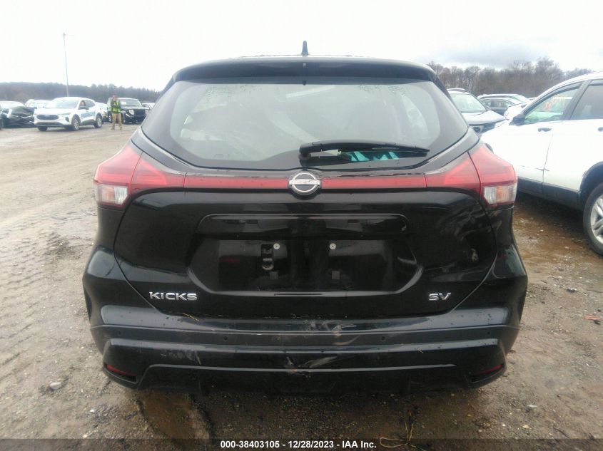2022 NISSAN KICKS SV - 3N1CP5CV3NL522342
