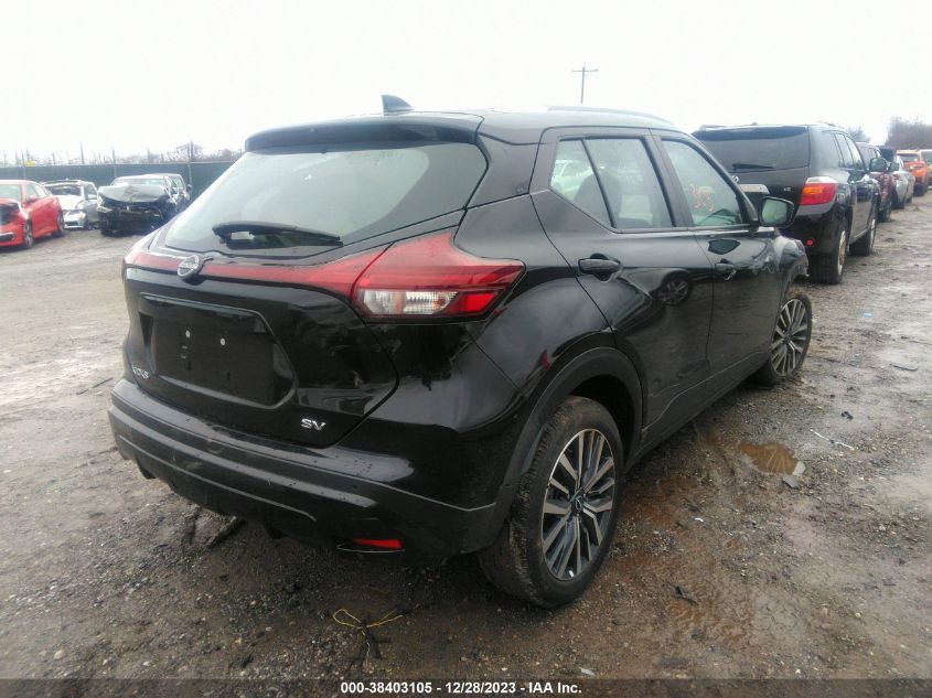 2022 NISSAN KICKS SV - 3N1CP5CV3NL522342