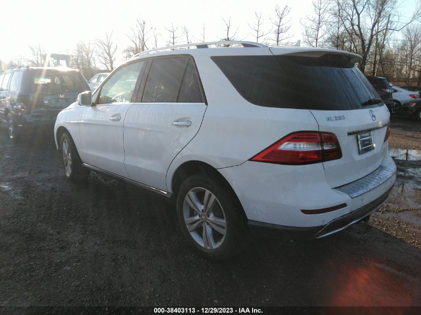 2014 MERCEDES-BENZ ML 350 4MATIC - 4JGDA5HB1EA405914