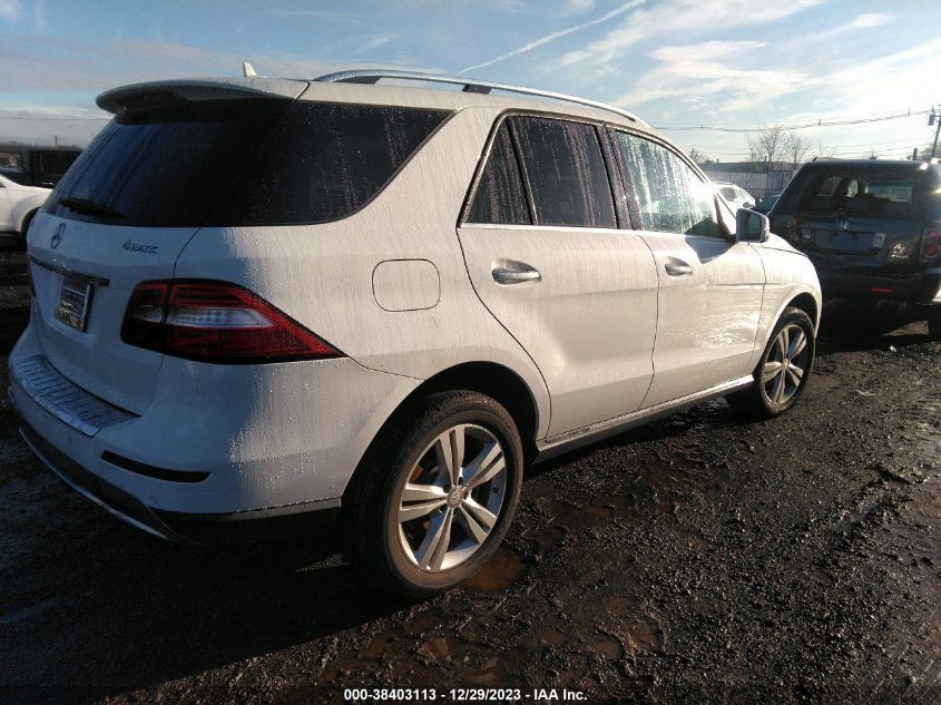 2014 MERCEDES-BENZ ML 350 4MATIC - 4JGDA5HB1EA405914