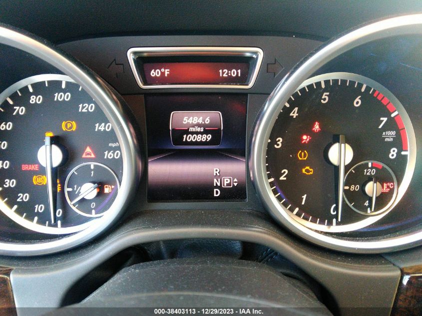 2014 MERCEDES-BENZ ML 350 4MATIC - 4JGDA5HB1EA405914