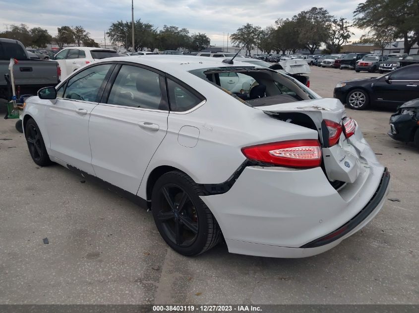 2016 FORD FUSION SE - 3FA6P0H73GR297837