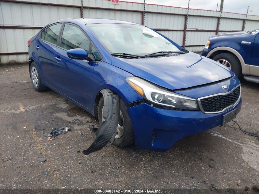 2017 KIA FORTE LX - 3KPFK4A74HE053228