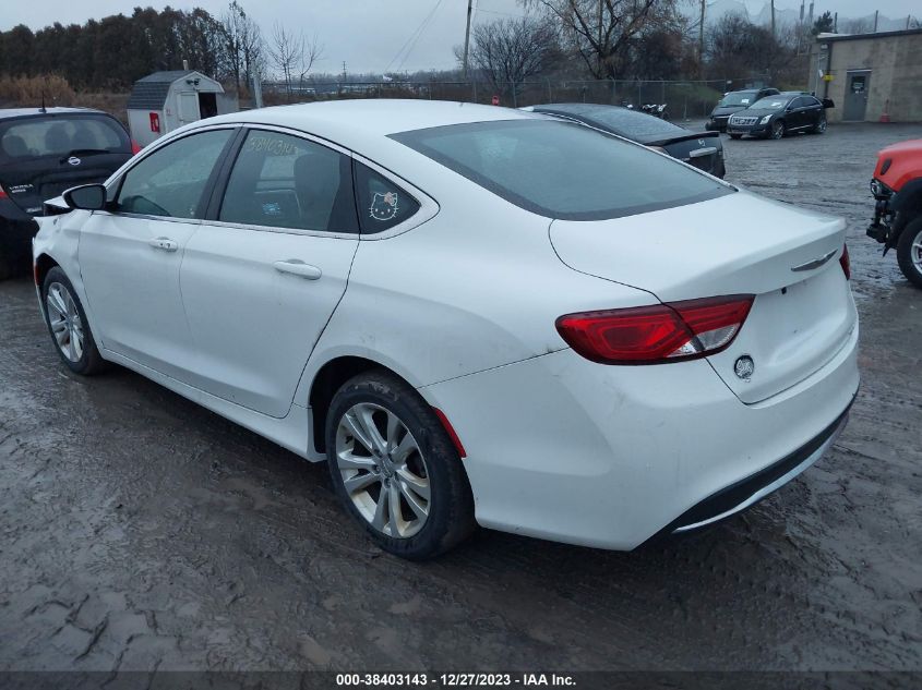 2015 CHRYSLER 200 LIMITED - 1C3CCCAB5FN657561