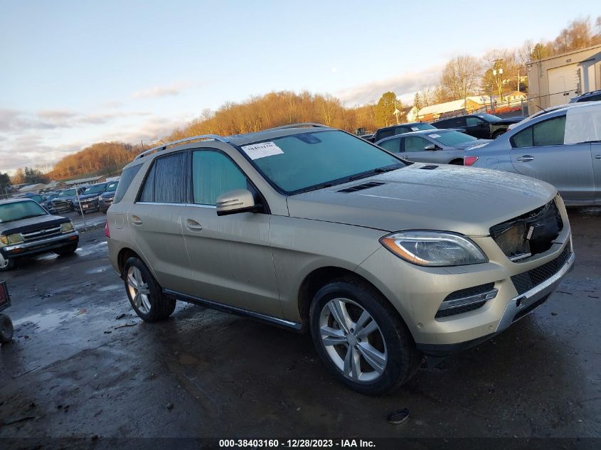 2013 MERCEDES-BENZ ML 350 4MATIC 4JGDA5HB0DA209994
