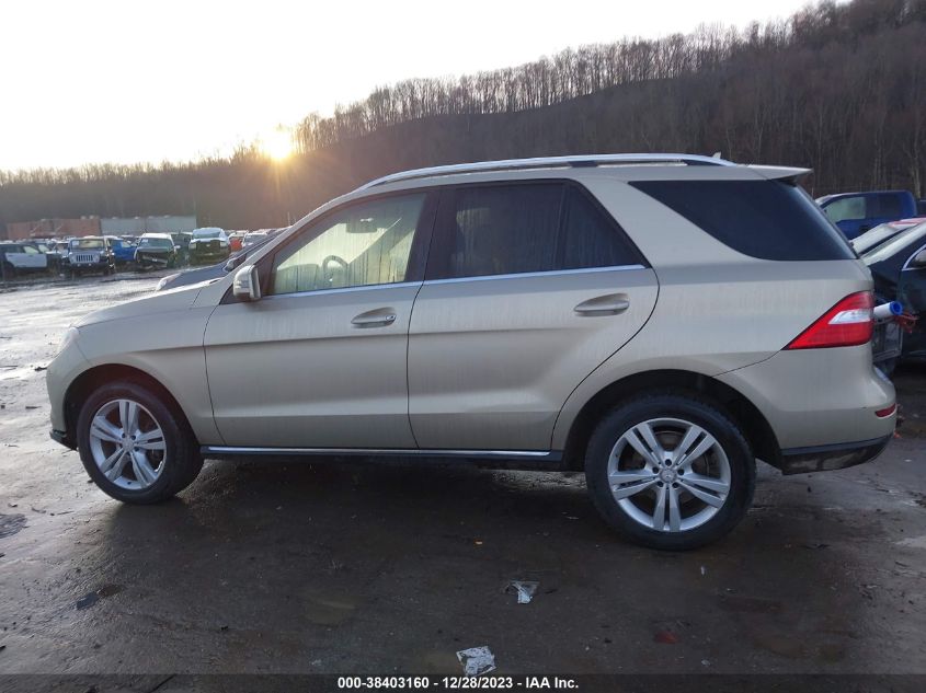 2013 MERCEDES-BENZ ML 350 4MATIC 4JGDA5HB0DA209994