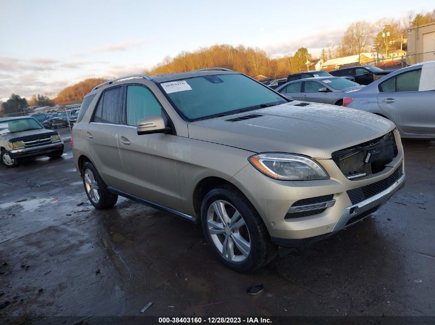 2013 MERCEDES-BENZ ML 350 4MATIC - 4JGDA5HB0DA209994
