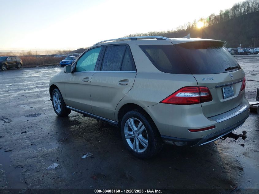 2013 MERCEDES-BENZ ML 350 4MATIC 4JGDA5HB0DA209994