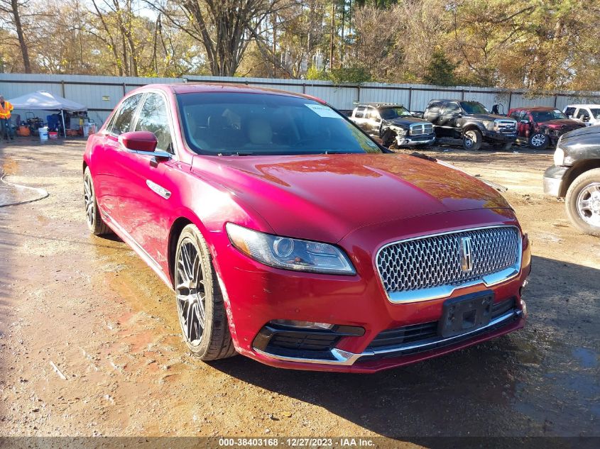 1LN6L9PK7H5603728 LINCOLN CONTINENTAL PREMIERE 2017