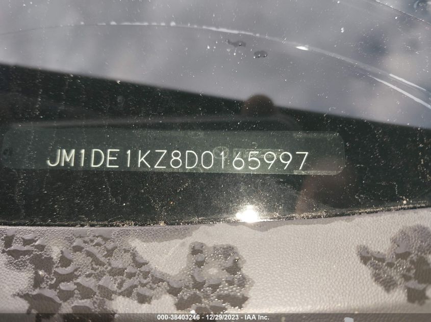 2013 MAZDA MAZDA2 - JM1DE1KZ8D0165997