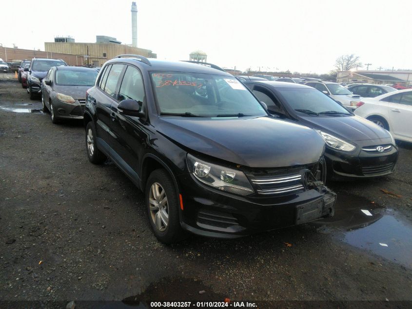 2015 VOLKSWAGEN TIGUAN S/SE/SEL/R-LINE - WVGAV7AX1FW586140