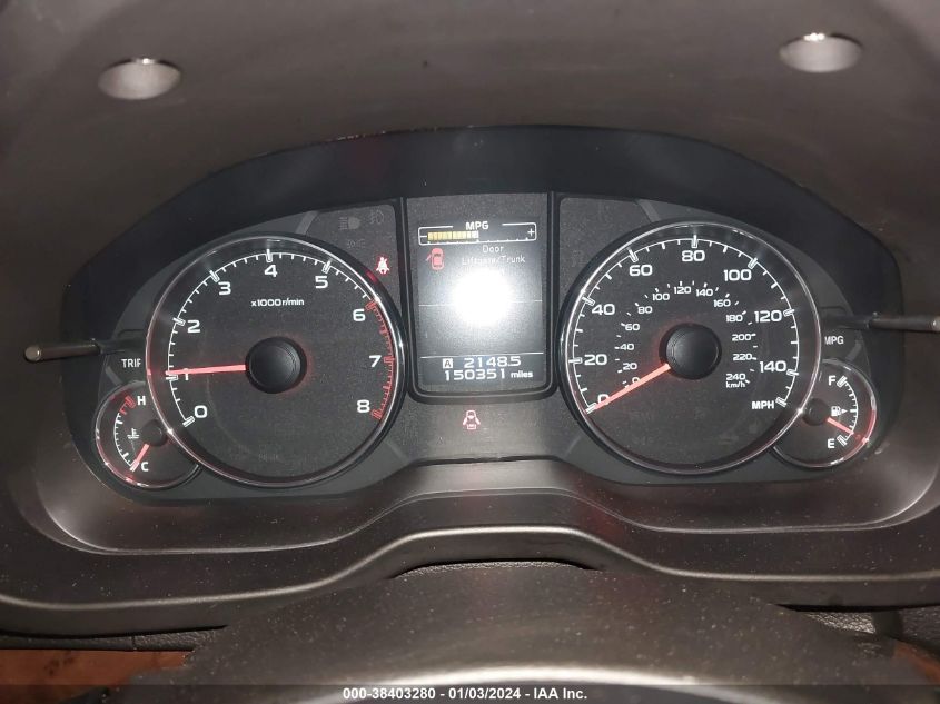 2013 SUBARU LEGACY 2.5I LIMITED - 4S3BMBK60D3026970