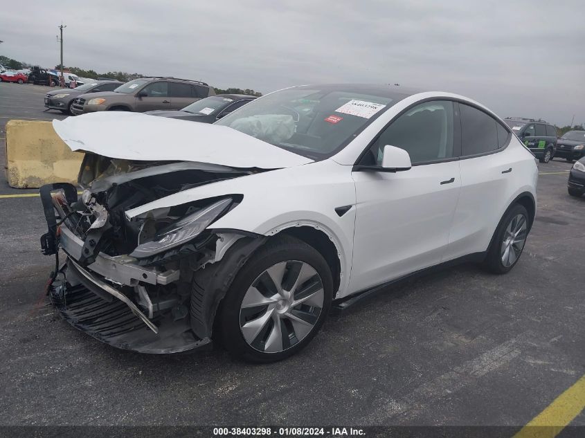 2021 TESLA MODEL Y - 5YJYGDEE4MF246079