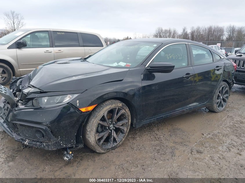 VIN 2HGFC2F81LH558497 2020 HONDA CIVIC SPORT