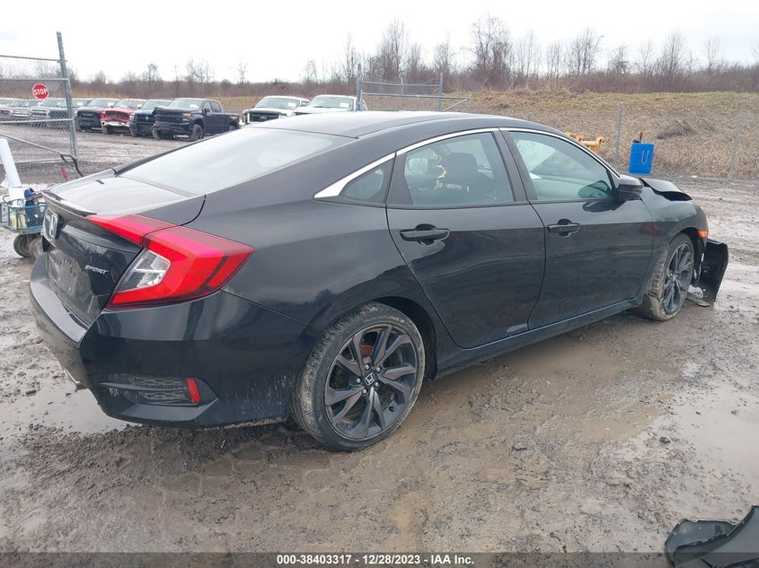 VIN 2HGFC2F81LH558497 2020 HONDA CIVIC SPORT
