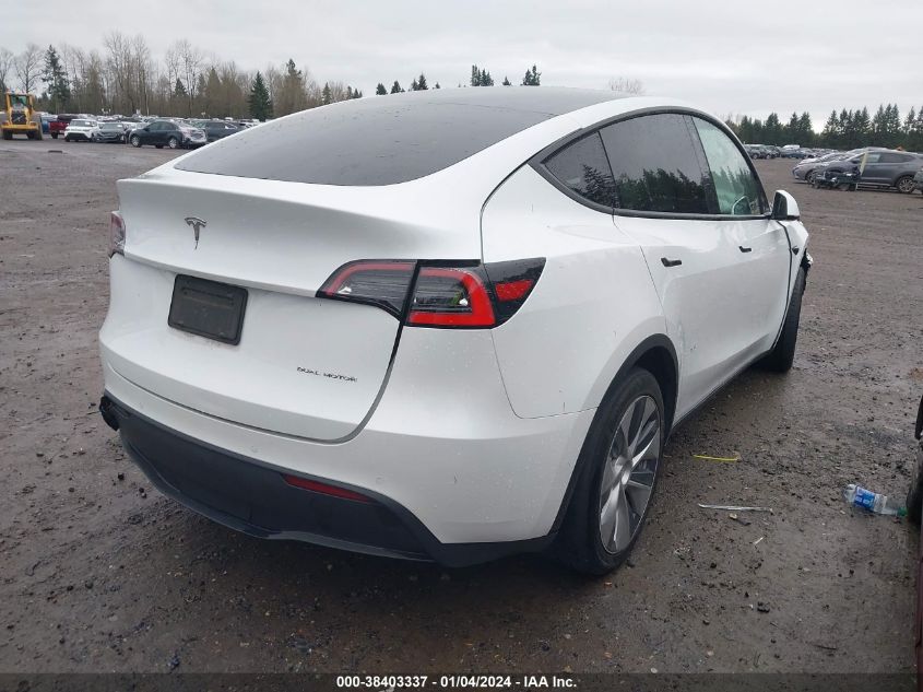 2021 TESLA MODEL Y - 5YJYGDEEXMF090341