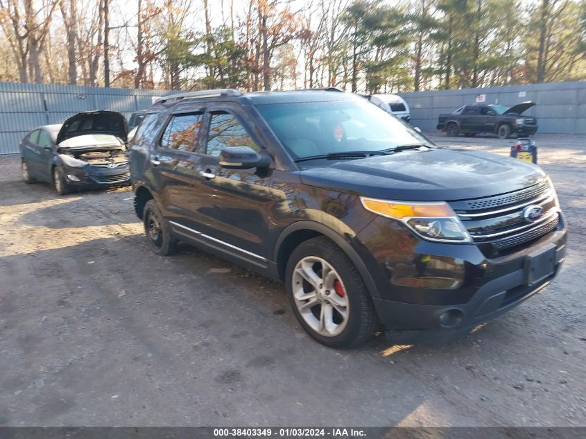 2013 FORD EXPLORER LIMITED - 1FM5K8F89DGB04331
