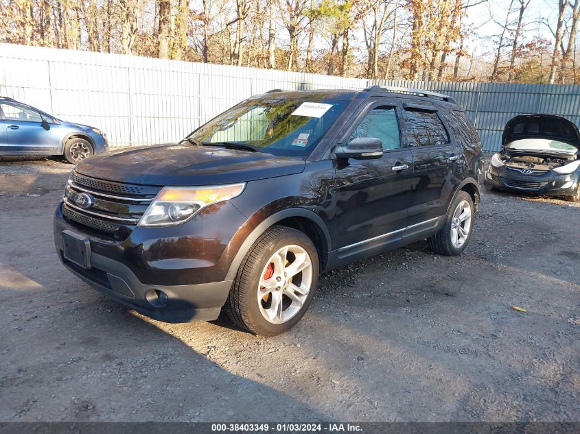 2013 FORD EXPLORER LIMITED - 1FM5K8F89DGB04331