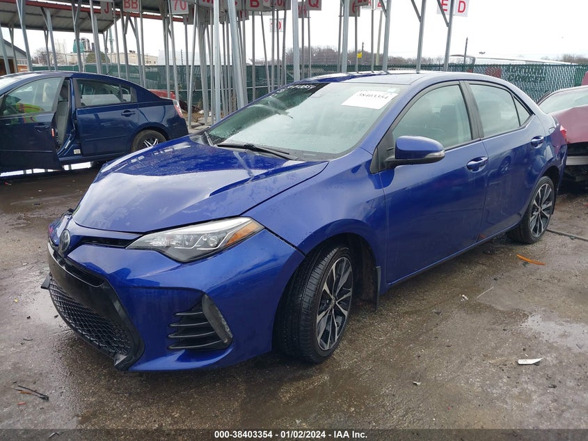 VIN 2T1BURHE2JC049158 2018 TOYOTA COROLLA SE
