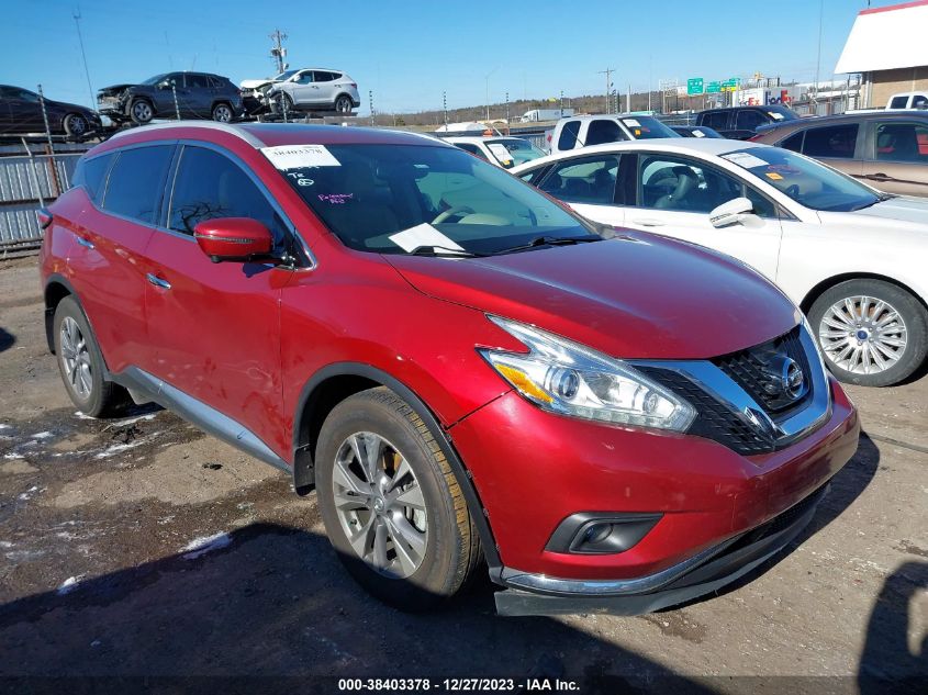 2017 NISSAN MURANO S/SL/SV/PLATINUM - 5N1AZ2MH1HN107042