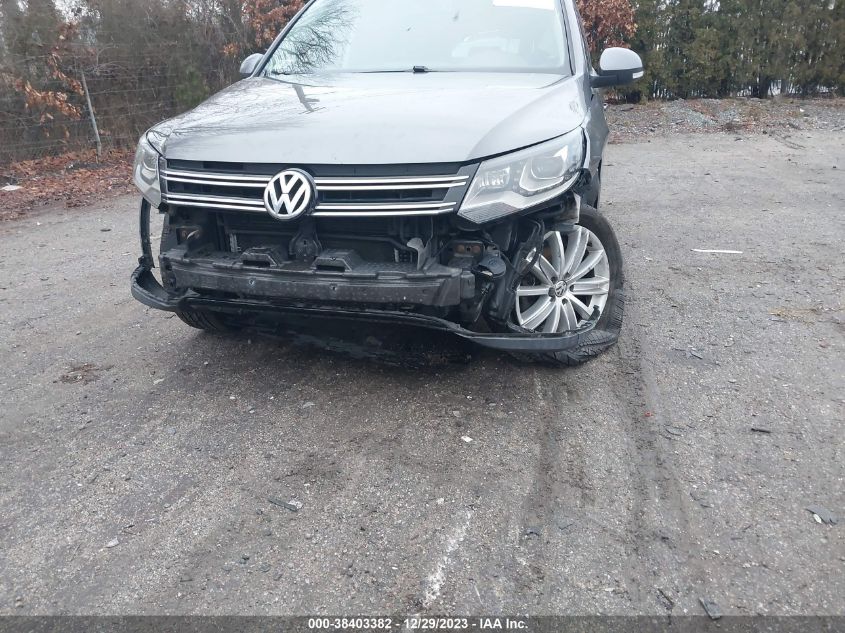 2016 VOLKSWAGEN TIGUAN SE - WVGBV7AX3GW536619