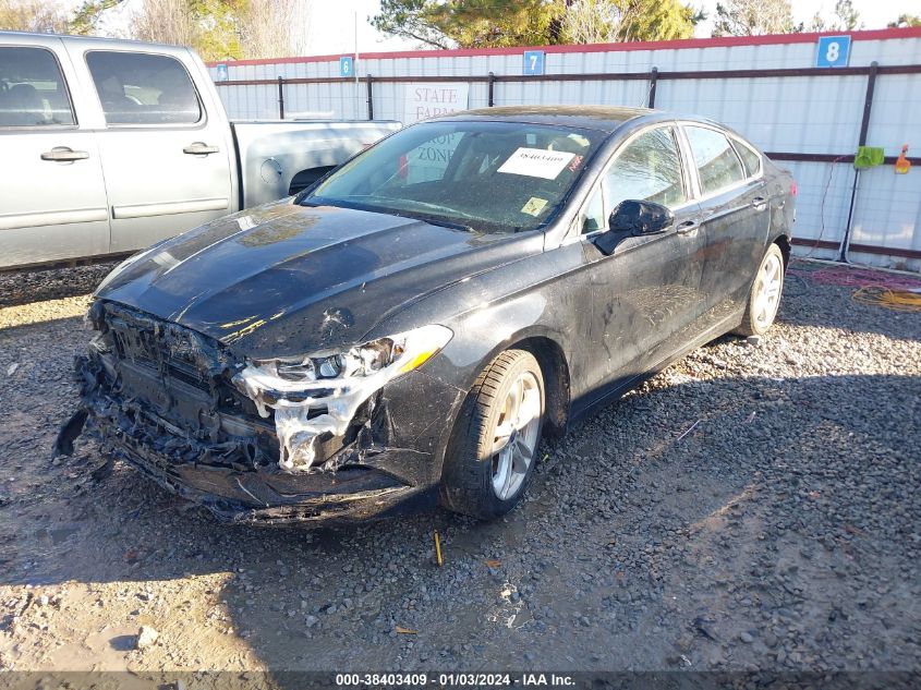 2018 FORD FUSION SE - 3FA6P0HD2JR255415