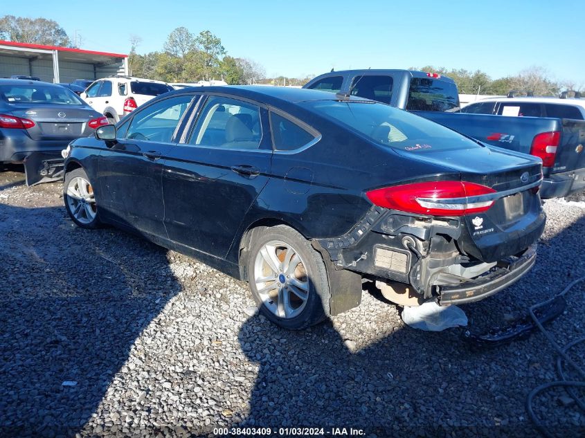 2018 FORD FUSION SE - 3FA6P0HD2JR255415