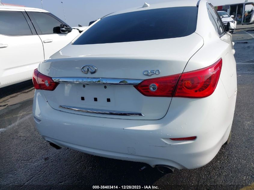 2015 INFINITI Q50 PREMIUM - JN1BV7AP1FM357688