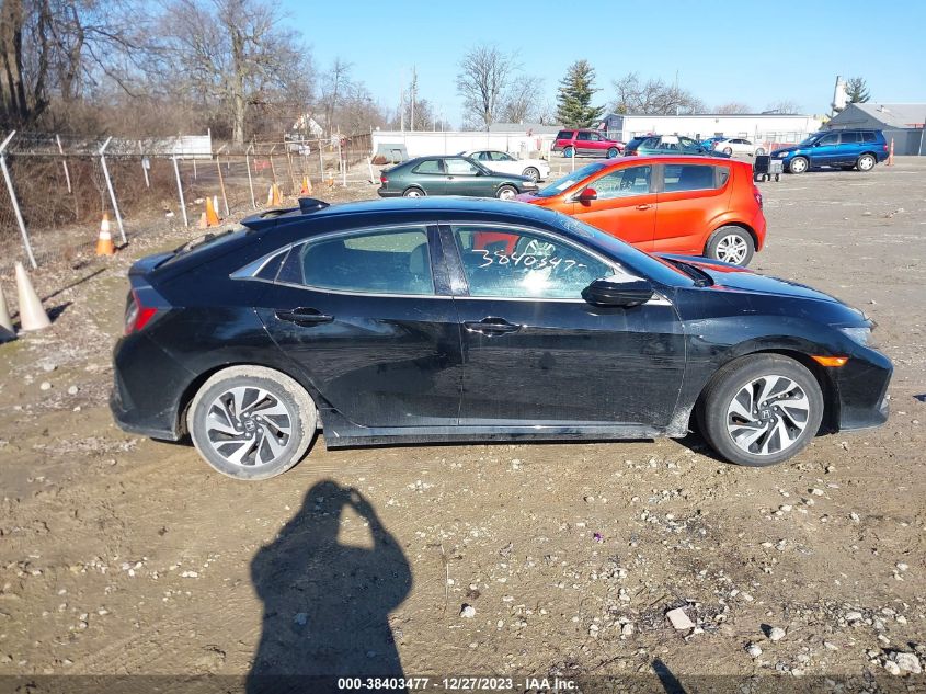 2018 HONDA CIVIC LX - SHHFK7H21JU235768