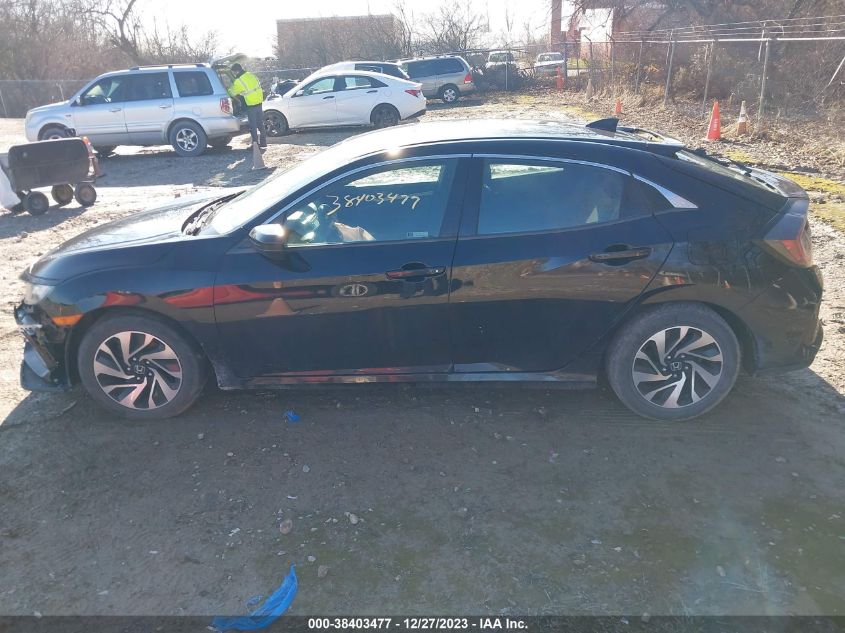 2018 HONDA CIVIC LX - SHHFK7H21JU235768