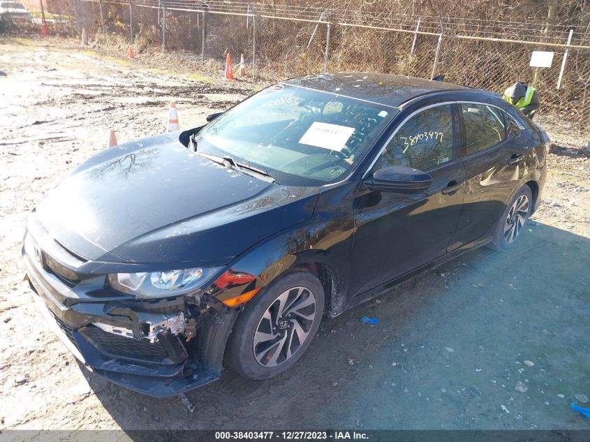 2018 HONDA CIVIC LX - SHHFK7H21JU235768