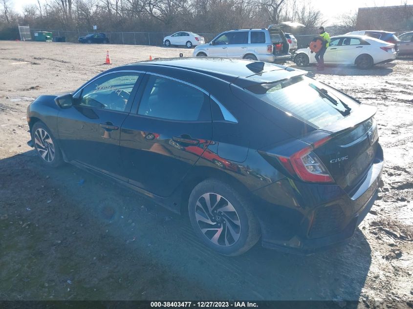2018 HONDA CIVIC LX - SHHFK7H21JU235768