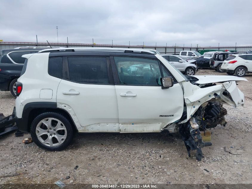 2016 JEEP RENEGADE LIMITED - ZACCJADT4GPC51953