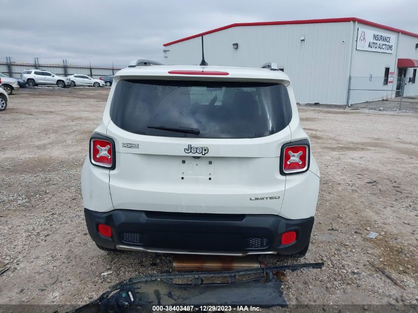 2016 JEEP RENEGADE LIMITED - ZACCJADT4GPC51953
