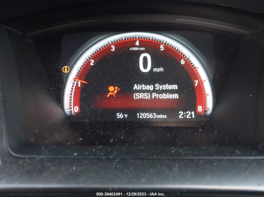 2018 HONDA CIVIC SI - 2HGFC1E53JH701819