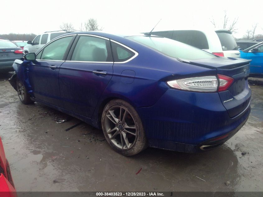 2016 FORD FUSION TITANIUM - 3FA6P0K92GR221441